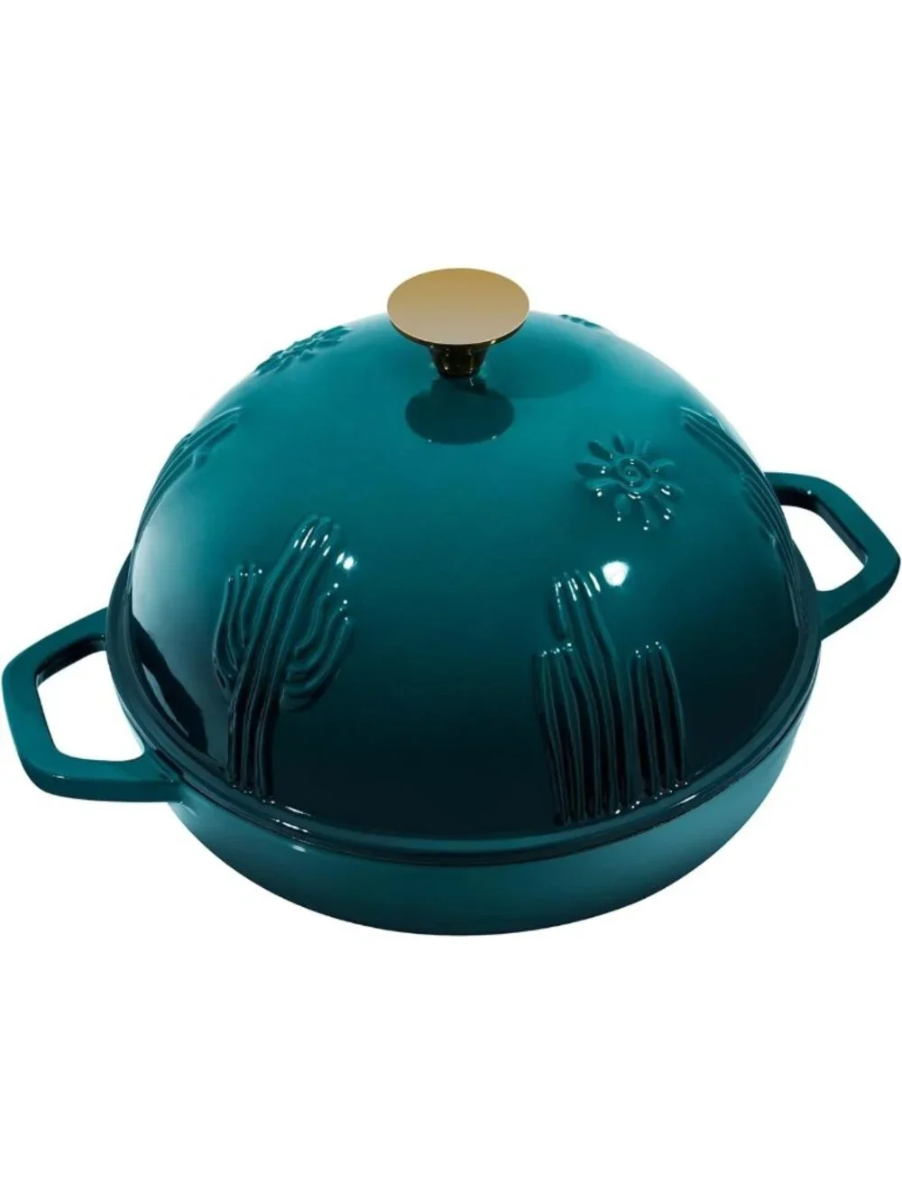 Cast Iron Bread Oven with Cloche Lid - 9.8